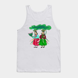 Minhwa: Taoist Fairy Sisters B-3 Type Tank Top